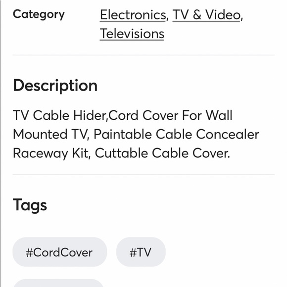 DELAMU Cable Raceway CC01-Beige cord Concealer - Picture 6 of 6